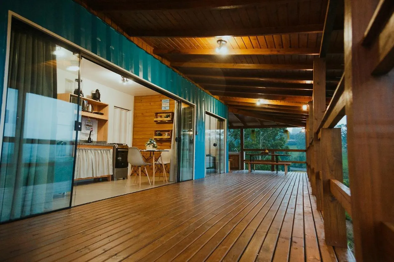 Prázdninový dům Casa Container - Pousada Container Da Montanha Azul Rio Fortuna