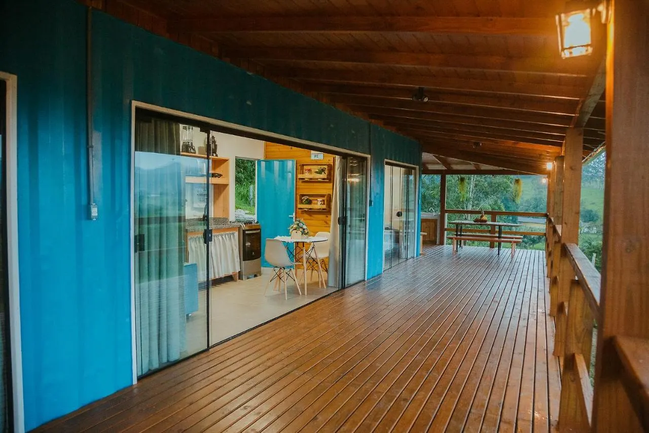 Casa Container - Pousada Container Da Montanha Azul Rio Fortuna Prázdninový dům
