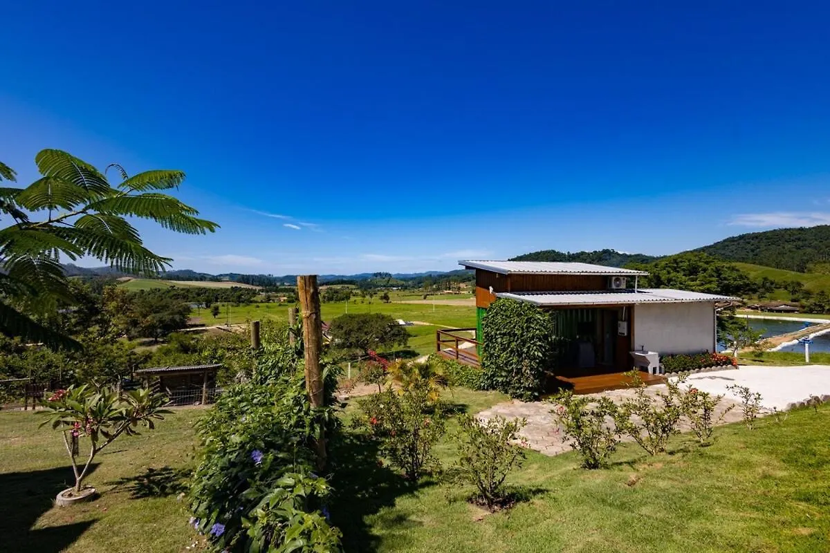 Casa Container - Pousada Container Da Montanha Azul Rio Fortuna Prázdninový dům