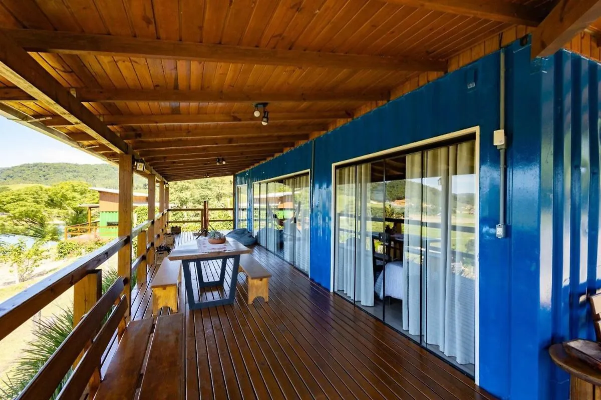 Prázdninový dům Casa Container - Pousada Container Da Montanha Azul Rio Fortuna Brazílie
